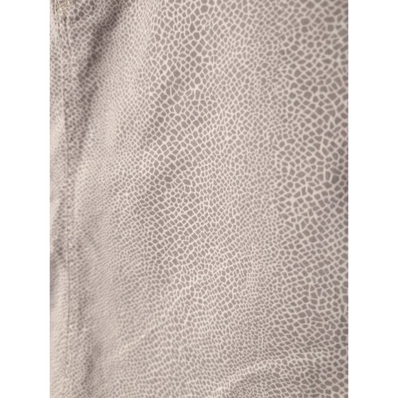 NYDJ Women’s Petite Snake Print Denim Skirt Gray Straight Pencil Size 14P - Picture 3 of 10